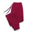 Solid-colored sports pants, men's tight pants, basketball training, running and fitness pants Men's clothing