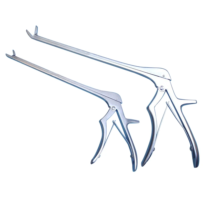 

1pcs Nucleus Pulposus Forceps Bone Scissors Stainless Steel Orthopedic Instrument Curved Head