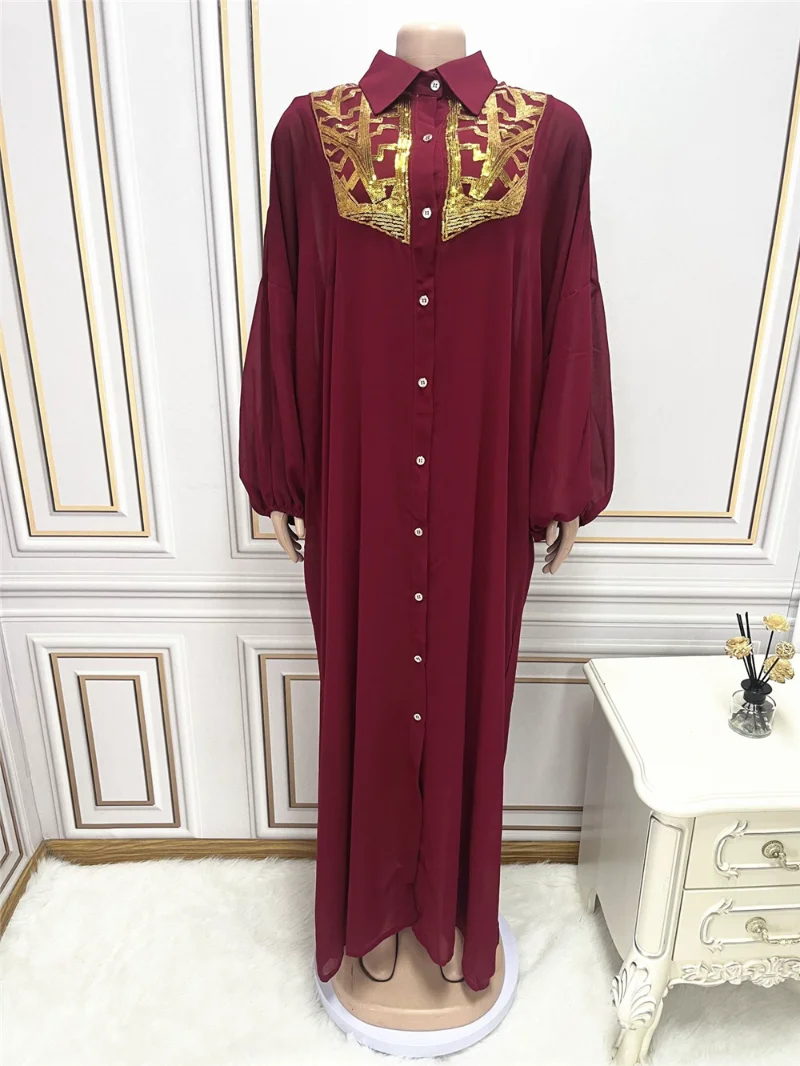 Рисунок 4 - Женское платье-рубашка с принтом