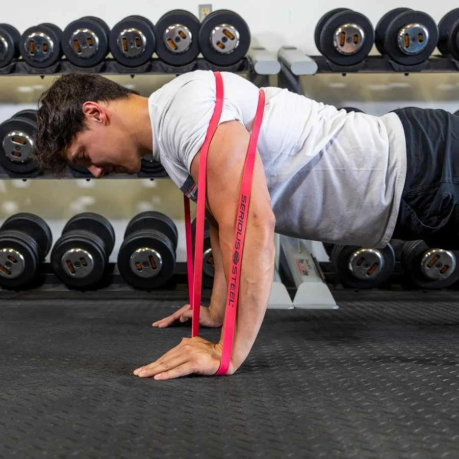 37" Resistance Training Bands (Portable Exercise Band System Training Bands- Great for Individuals Looking for Tension Throughou