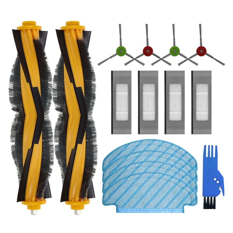 

Для Ecovacs DEBOT OZMO T8 + / T8 AIVI / T8 Max / N8 Plus / N8 Pro, роликовая боковая щетка, фильтр, Швабра, пылесборник, аксессуары, запчасти