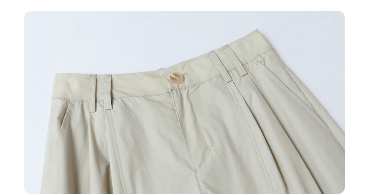CHIC VEN Women's Pants Solid Loose High Waist Slim Wide Leg Trousers Casual Thin Female Sport Pant Spring Summer 2025