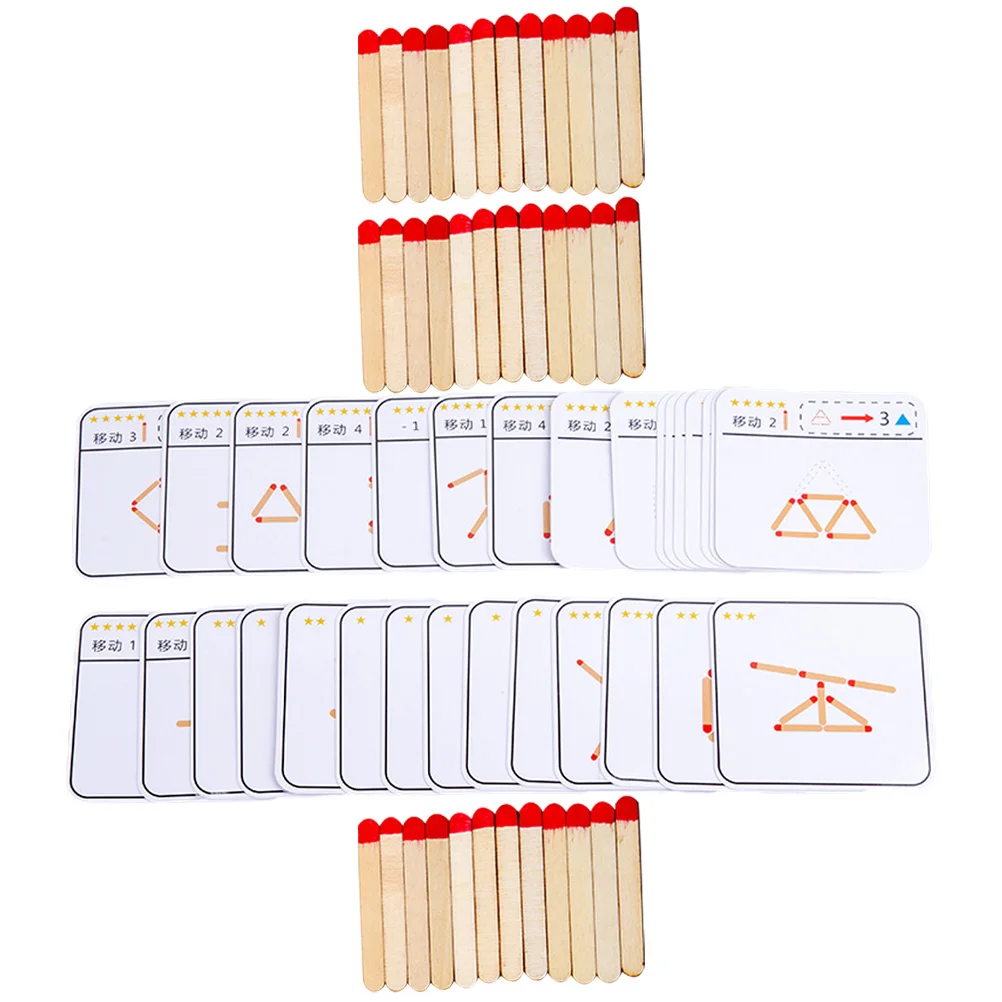 

Desktop Toys Puzzles for Kids Ages 2-4 Toddler 3-5 Educational Year Old Travel Toddlers Wooden 1-3