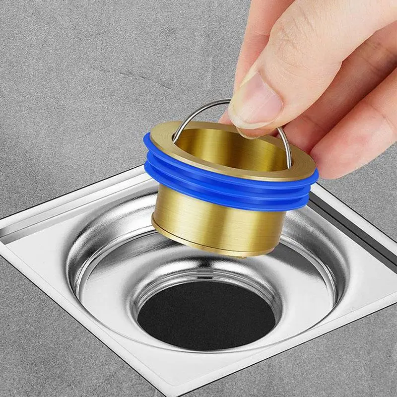 

One Way Valve Shower Drainer Insect Prevention Colander Bath Shower Floor Strainer Seal Stopper Plug Anti Odor Sewer Drain Cover