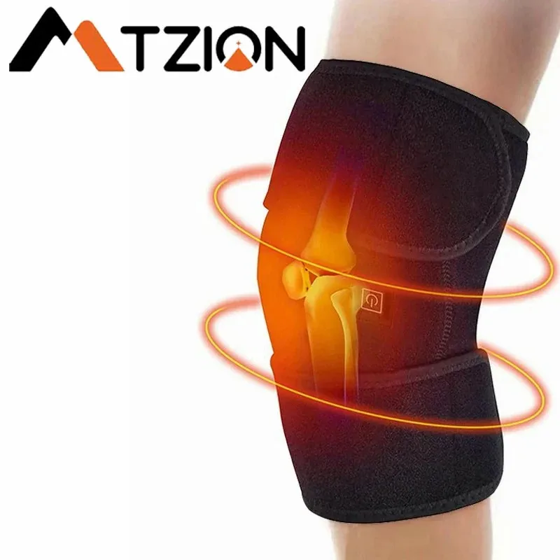 neoprene knee brace adjustable roman knee brace arthritis hinged knee brace in stock Knee Support USB Heat Knee Brace for Arthritis with 3 Adjustable Temperature Knee Warmer,Portable Universal Heating Pad for Knee