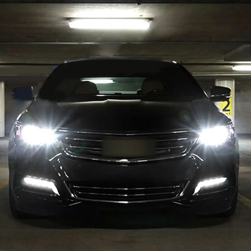 

5630 LED Bulbs 5730Chip 6.6W 6500K 800LM DRL Daytime Running Fog For Chevy Silverado 1500 Lamps 2pcs Replacement White