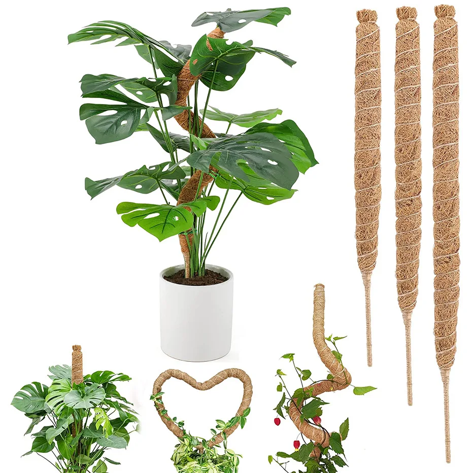 Moss Pole Plant Support Plant Trellis Moss Pole for Plants Monstera Poles for Climbing Plants Sticks Support 1pc