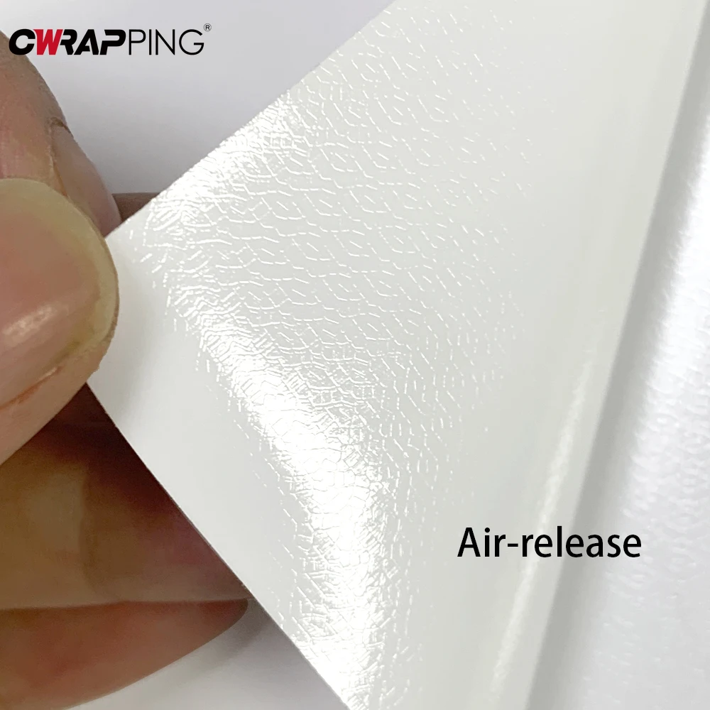Matte White Vinyl Car Wrap Film Foil Sticker Universal Self-adhesion Waterproof Protection Film for Car Motorcycle Accessories 5