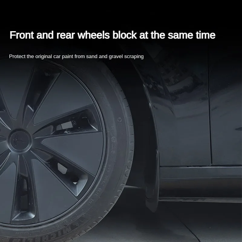Car mud flaps Mud Flaps for Tesla Model 3 Highland Mudguard Official Original Front Rear Wheel Fenders Splash Guards Model3 Accessories