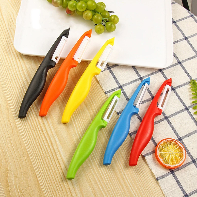 Ceramic Fruit Vegetable Peeler Knife Handheld Planer Stainless Steel