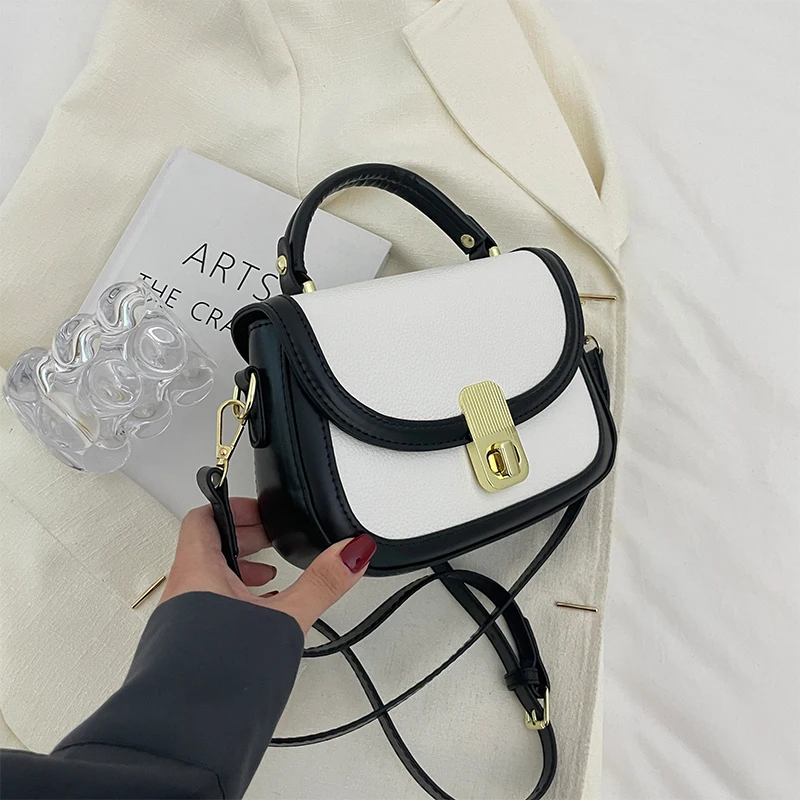 Summer Crossbody Bags For Women Solid Color Fashion Pu Leather Women'S