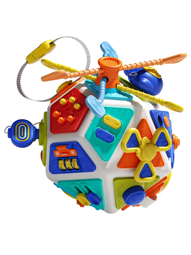 Bebê ocupado placa atividade cubo brinquedos montessori sensorial brinquedos da criança motor fino cedo brinquedo educativo viagem brinquedos presentes