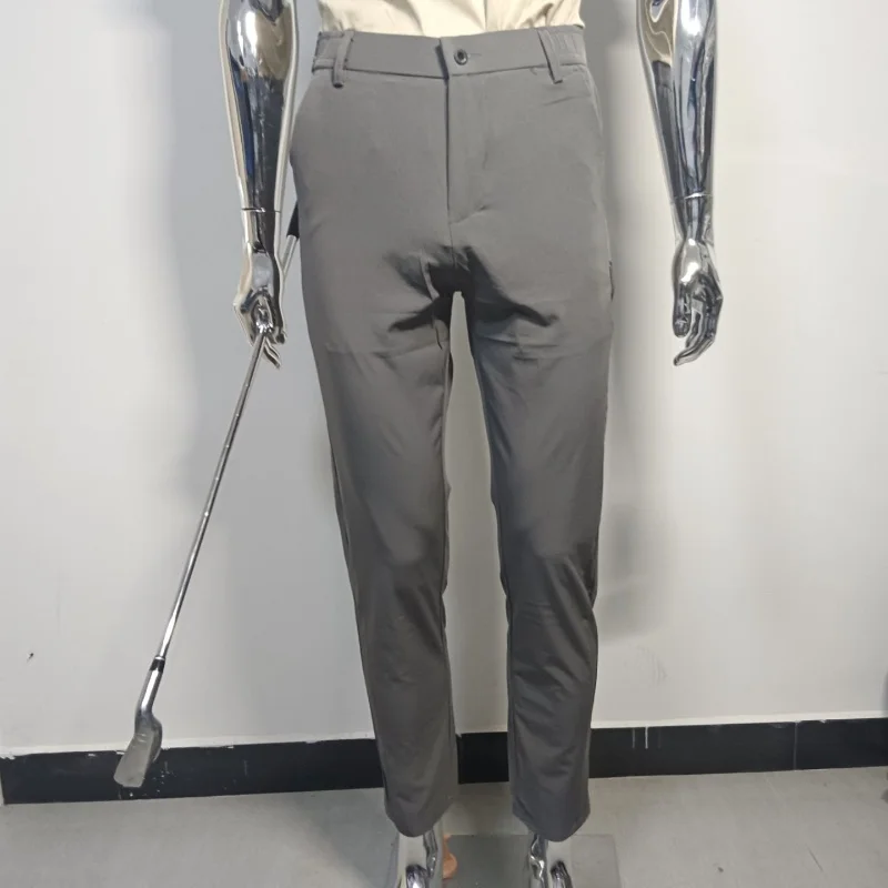 2024 Ice silk golf pants, new summer men's golf sports pants, fashion breathable elastic golf pants, high quality tennis pants