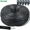 KESLA 5-100M Garden 3/5mm Watering Hose 1/8'' PVC Pipe Micro Drip Irrigation Tubing Sprinkler w/ Puncher for Balcony Greenhouse 1