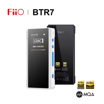 FiiO-BTR7 고해상도 HIFI 헤드폰 앰프, QCC5124 블루투스 앰프 MQA USB DAC THX AAA 3.5mm 4.4mm 밸런스드 출력 DSD256 LDAC