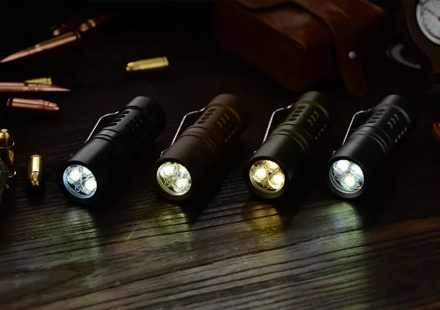 Maeerxu DF02 ガングレイ アルミニウム Hi 6500K ライト