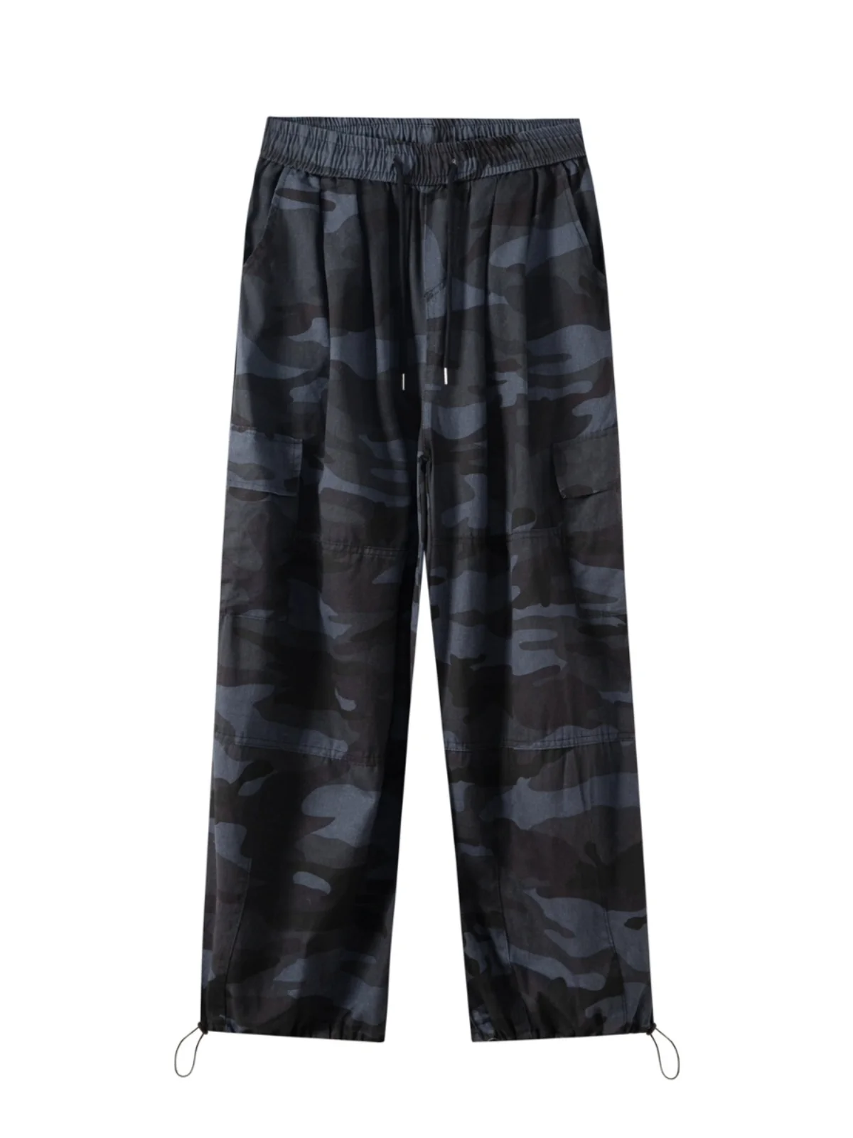 Loose Wide Leg Workwear Pants Men Women Casual Camouflage Trousers Spring Autumn Straight Cut Faionable Youth Active Sle