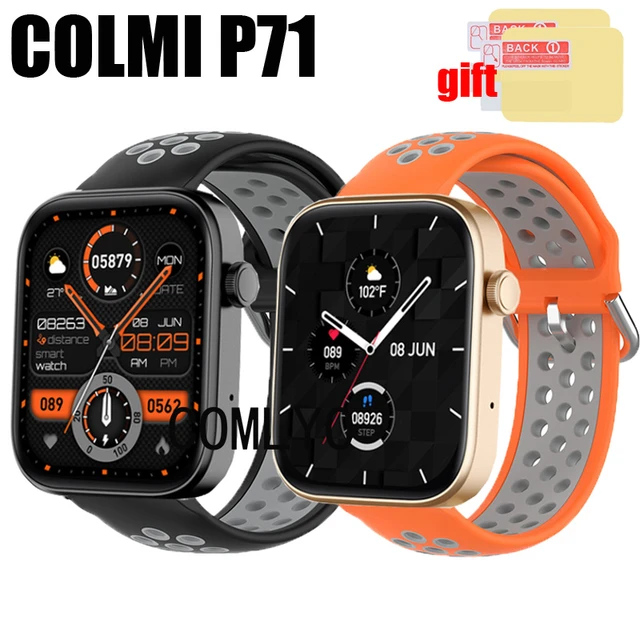 COLMI-reloj inteligente P71 para hombre y mujer, accesorio de pulsera –  Tecniquero