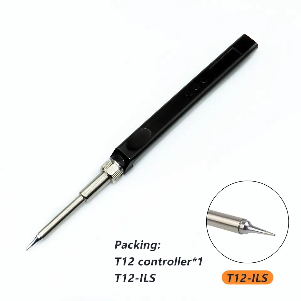 JV100 T12 OLED Mini Electric Soldering Iron Kit PD USB-C Repair Tool Adjustable Temp Portable Solder Welding Station Heat Pencil image 20