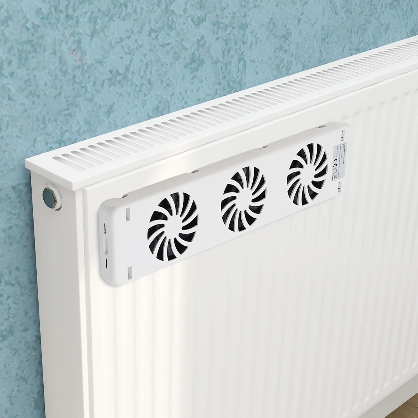 Stove Fan 3-Fan Fireplace Fan Home Radiator Booster Extension Set