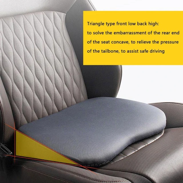 Ergonomic Seat Cushion for Office Chair, Car Seat Cushion Increases Seating  Comfort, Car Seat Cushions for Driving for Long Sitting Hours on