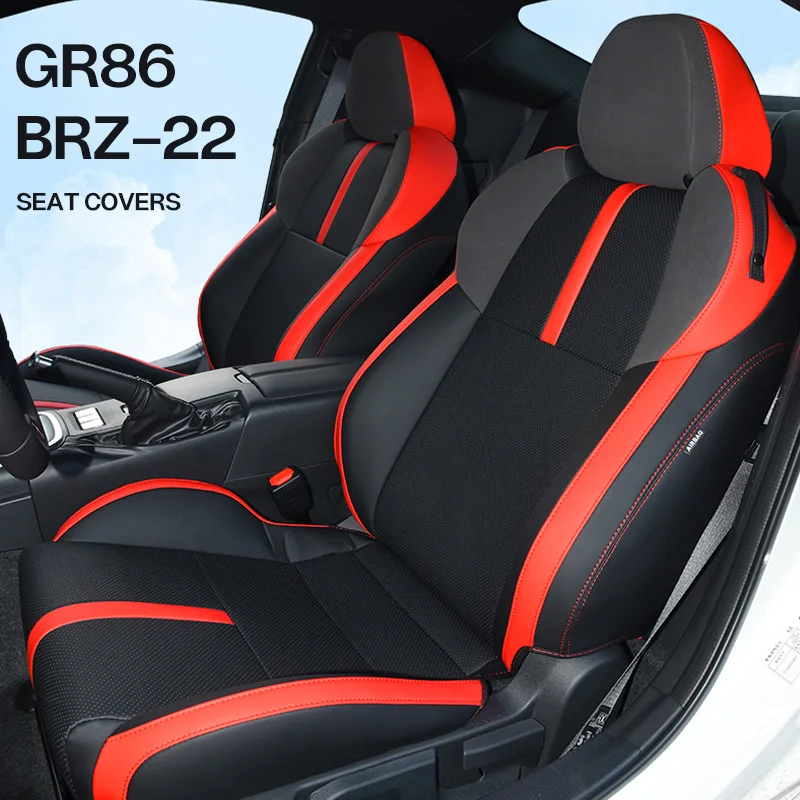 BRZGR86UniversalCarSeatCoverLeatherSoftFullAroundSeatFor
