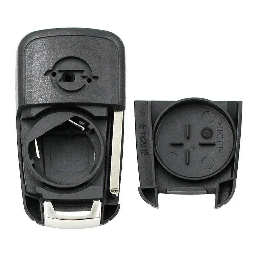Boîtier De Clé Pliante 2 Boutons Remplacement Coque De Voiture étuide La Clé Pliante Key à Distance Sportage Pour Opel Astra J Corsa E Cascade Zafira Karl Auto Key Accessories