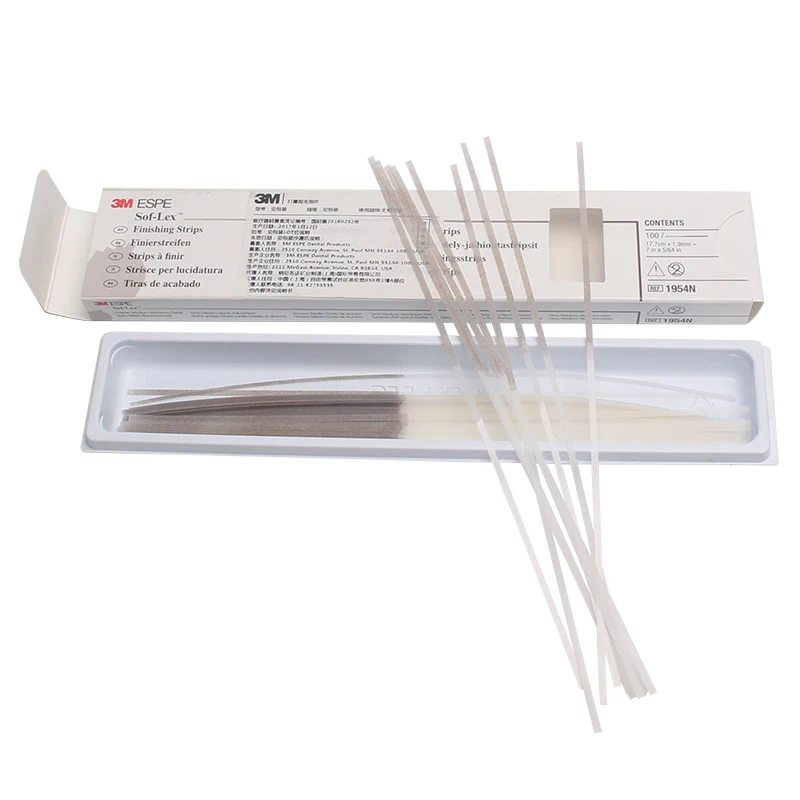 

Dental Lab Materials 3M ESPE Sof-lex Polishing Strips Finishing & Polishing Strip Flexible Backing With Aluminium Oxide Coating