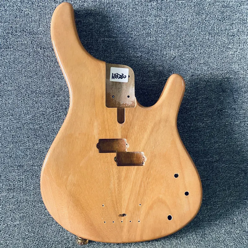 Hb280 Precision Bass Unfinished 4 O 5 String Electric Bass Body Pickup Attivo In Legno Massello Di Redwood Mano Destra Per Sostituire