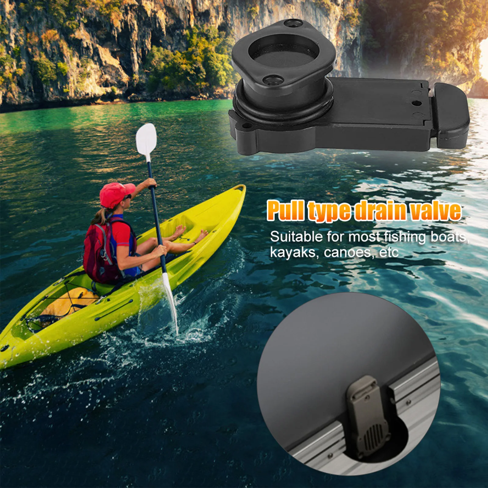 Inflatable Boat DrainPVC Pull-out Drain Valves Replacement Accessories  Durable Drain Valves Replacement For Fishing Boat - AliExpress