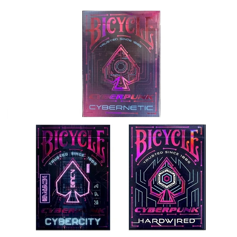 

Bicycle Cyberpunk Playing Cards Deck Card Games Magic Tricks for Magician