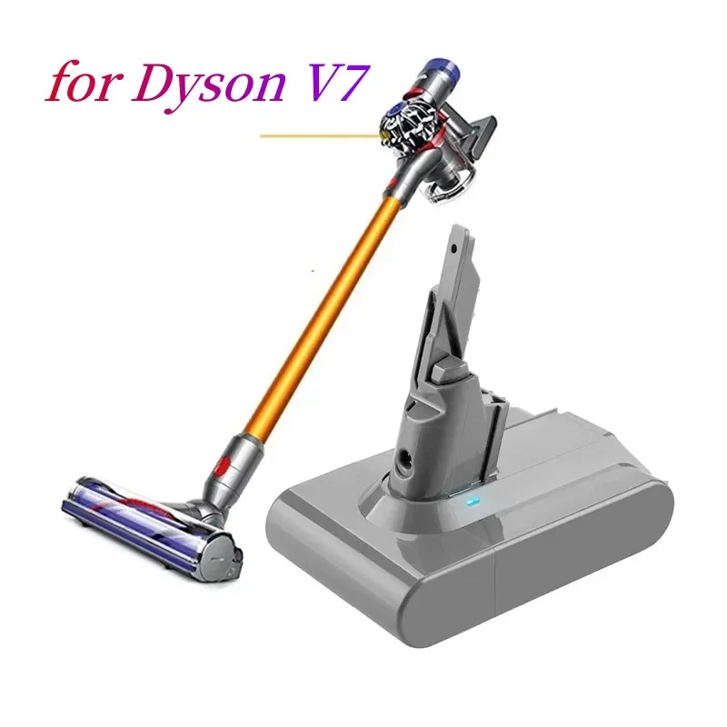 

2023 New For Dyson V7 21.6V 28000mAh Li-lon Rechargeable Battery Animal Pro Vacuum Cleaner Replacement
