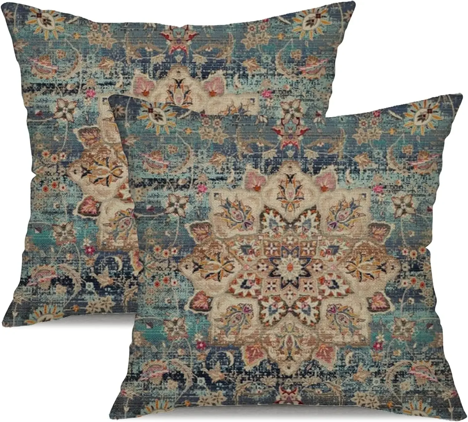 Set di 2 Boho Federe de Cuscini per Divano 45x45 Nero Moderno Fodere Cuscini Velluto Lavabile Retrò Cuscino Decorativo Stampa Botanica Quadrate Fodera Set di 2 Boho Federe de Cuscini per Divano 45x45 Nero Moderno Fodere Cuscini Velluto Lavabile Retrò Cuscino Decorativo Stampa Botanica Quadrate Fodera
