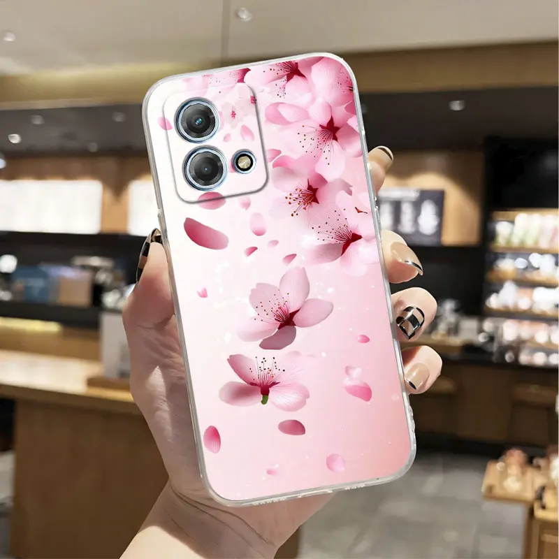 Transparent Shockproof Silicone Soft Phone Case Cover