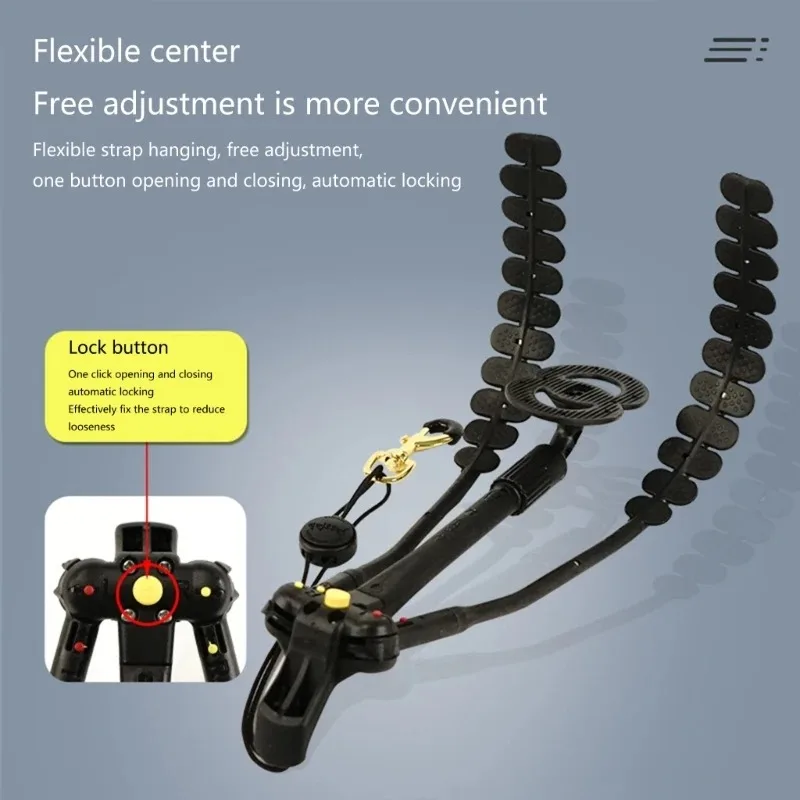 Adjustable Comfort Saxophone Shoulder Strap for Wind Instruments