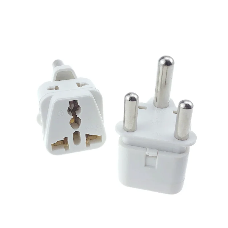 Dual Function South Africa Travel Adapter with Universal Outlet, Type M, AC250V 15A