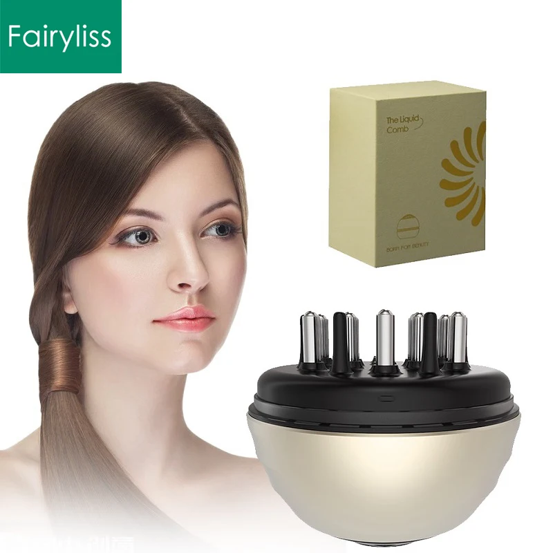 Hair Scalp Treatment Scalp Applicator Massager Comb Hair Growth Essential Oil Comb Oil Serum