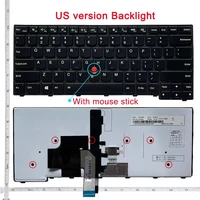 Clavier d'ordinateur portable pour Lenovo IBM ThinkSub, E431, Efts, Lfts, L450, L460, L470, T431S, Tfts, T440P, T440S, T450, T450S, T460, anglais américain, nouveau 3