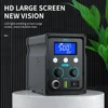 LUXIANZI 8589D+ 2 IN 1 Hot Air Gun Soldering Station With LED Digital Display For BGA PCB IC Repair Tool SMD Rework Station 2