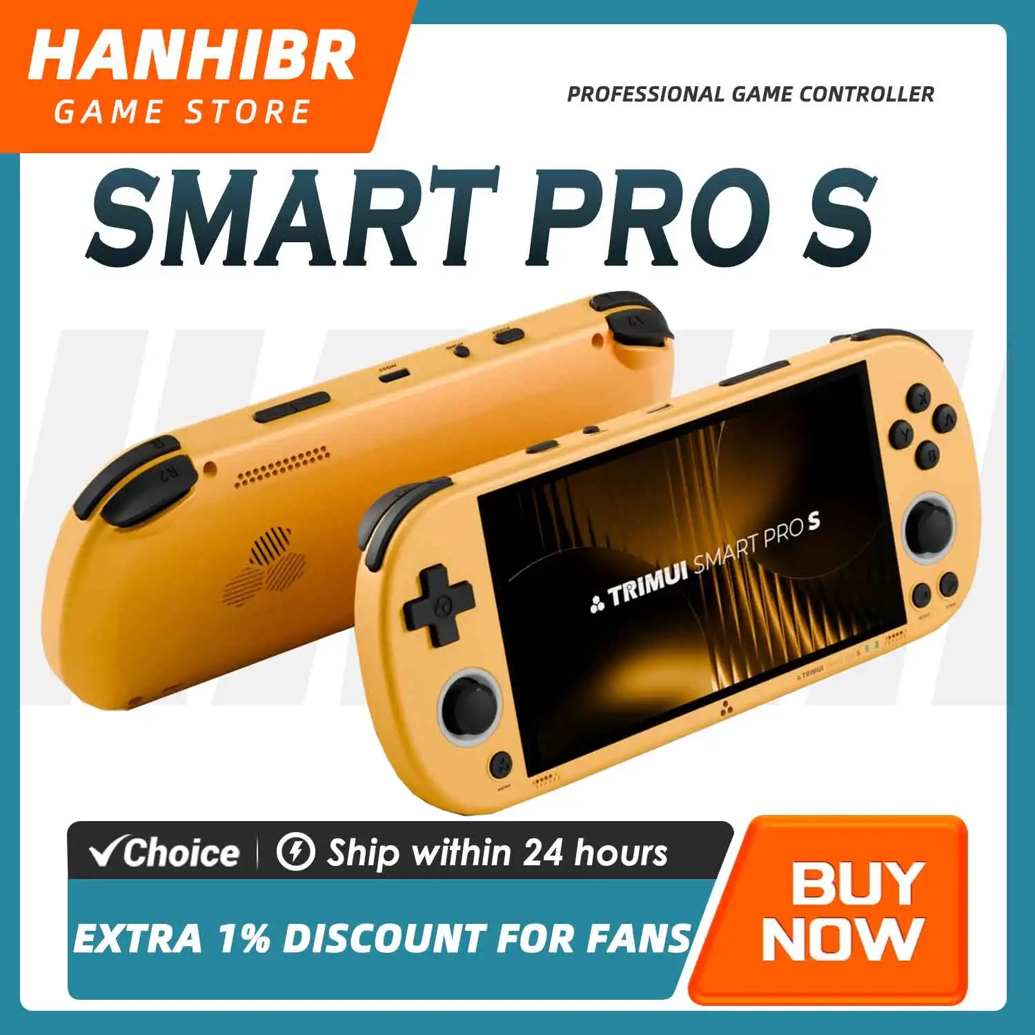 Trimui Smart Pro S Portable Gaming Console Linux Handheld Device_voghion.com