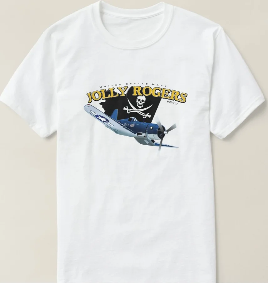 Jolly Rogers VF-17 Naval F4U Corsair Fighter  Ƽ, ĳ־ 100% ư O-,   Ƽ,  S-3XL