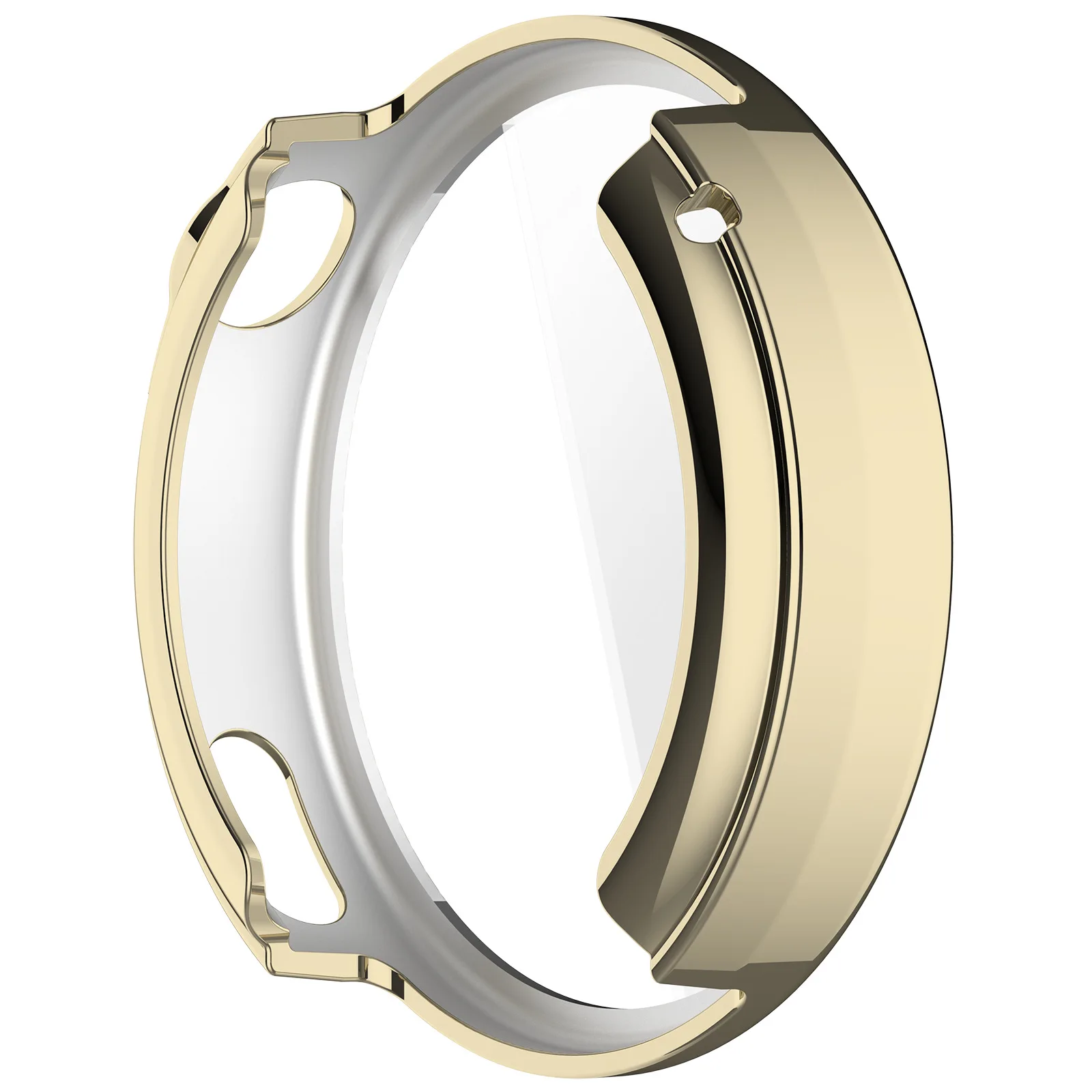 Electroplated All-Inclusive Soft TPU Protective Watch Case Cover