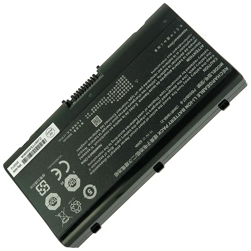 Valenx Pb50bat6 Bateria do Portátil para Sager Np8371 Np8356 Np8454 Np8377 para Schenker Xmg Pro 15 17e20 17-m19 Mcz Xmg Apex 15 - Imagem 5