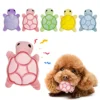 Mini cute turtle dog plush toy, squeaking dog teething sound toy, soft and safe, good for dental health, suitable for puppies 1