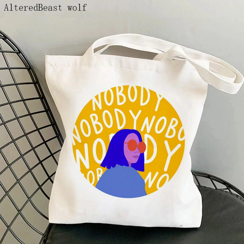 Women Shoulder bag strawberry blond mitski Printed Bag Harajuku Shopping Canvas Shopper Bag girl handbag Tote Shoulder Lady Bag