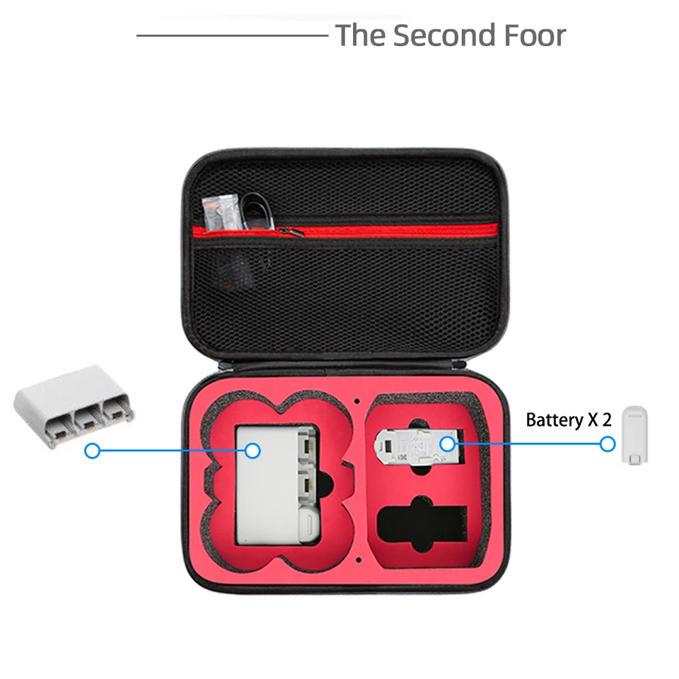 Harde draagtas voor DJI Neo 2, grote capaciteit reistas draagbare opbergtas met schouderriem voor Neo2 Motion Fly More Combo, RC-N3, batterij oplaadhub en accessoires, Grijs, Harde draagtas voor Neo 2 Harde draagtas voor DJI Neo 2, grote capaciteit reistas draagbare opbergtas met schouderriem voor Neo2 Motion Fly More Combo, RC-N3, batterij oplaadhub en accessoires, Grijs, Harde draagtas voor Neo 2