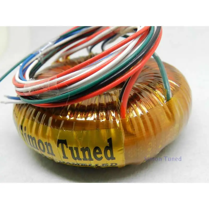 

54W audio fever O-type transformer British 6N enameled wire pure hand winding O cattle