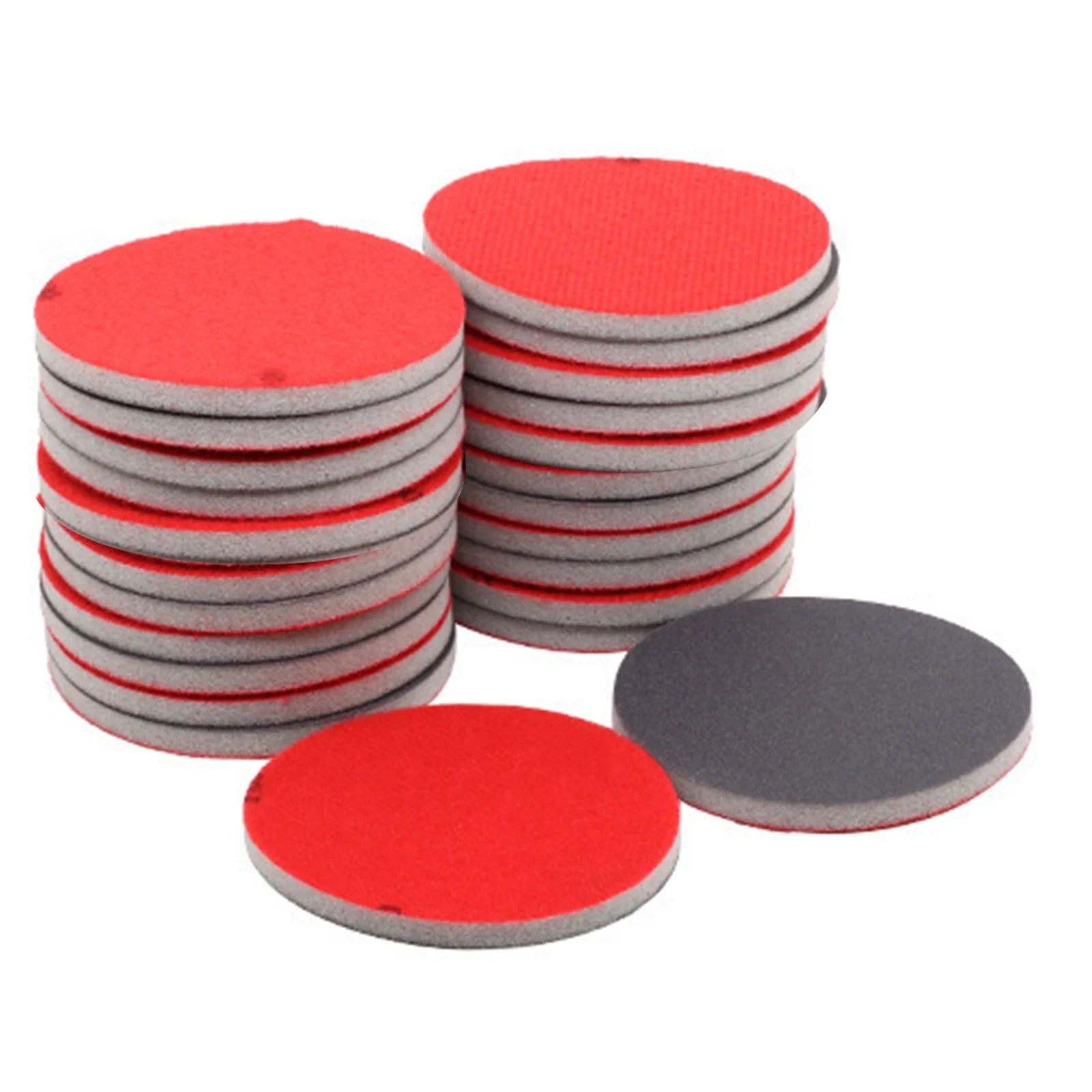 12/24 Pieces Compact Bowling Sanding Pads Scratch Removal Deep Polishing Professional Bowling Ball Resurfacing Kit Tool
