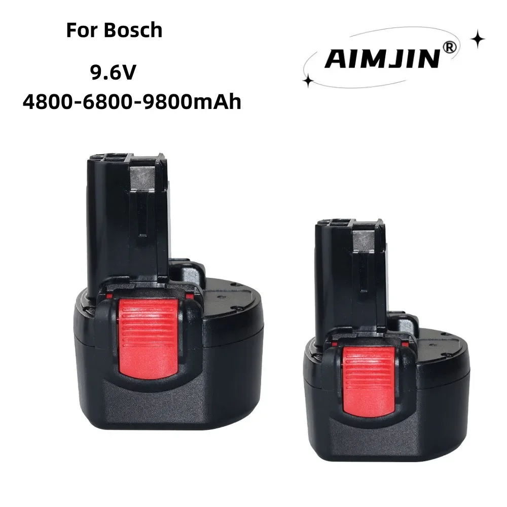 Bat043 Sostituzione Batteria 9.6V 4800Mah/6800Mah/9800Mah Per Bosch Bat048 Bat100 Bat119 2607335272 2607335461 Gsr 9.6Ve-2 Psr 9.6