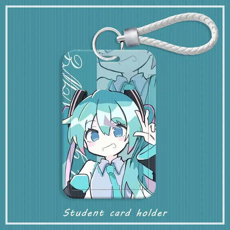 Hatsune Miku Card Holder Anime Credit ID Bank Bus Card Photo